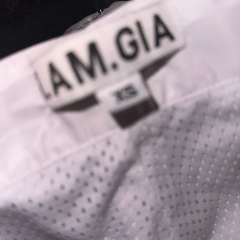 IAMGIA White Reflective Rave Cargo pants